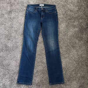 Lila Ryan Montgomery Jeans Size 27 Dark Wash Stretch Denim Classic Skinny